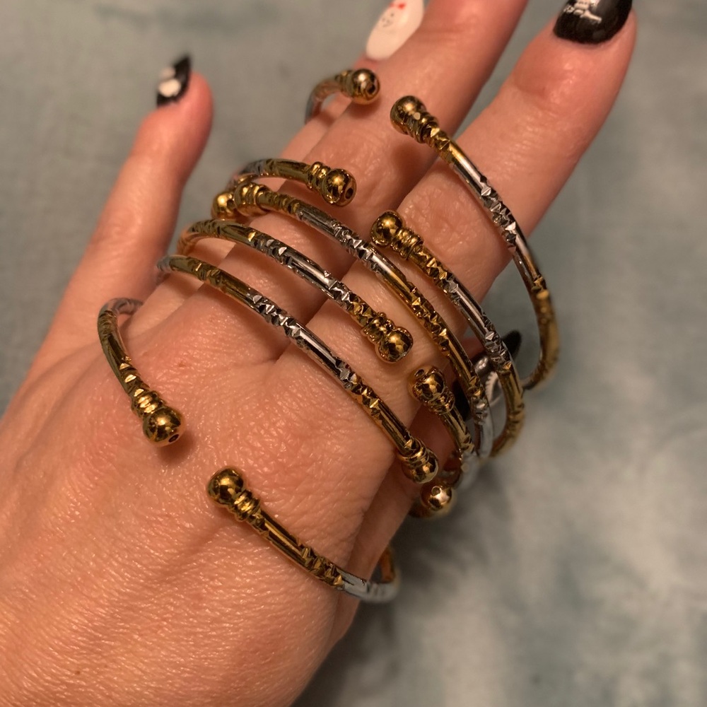 Bangle bracelets
